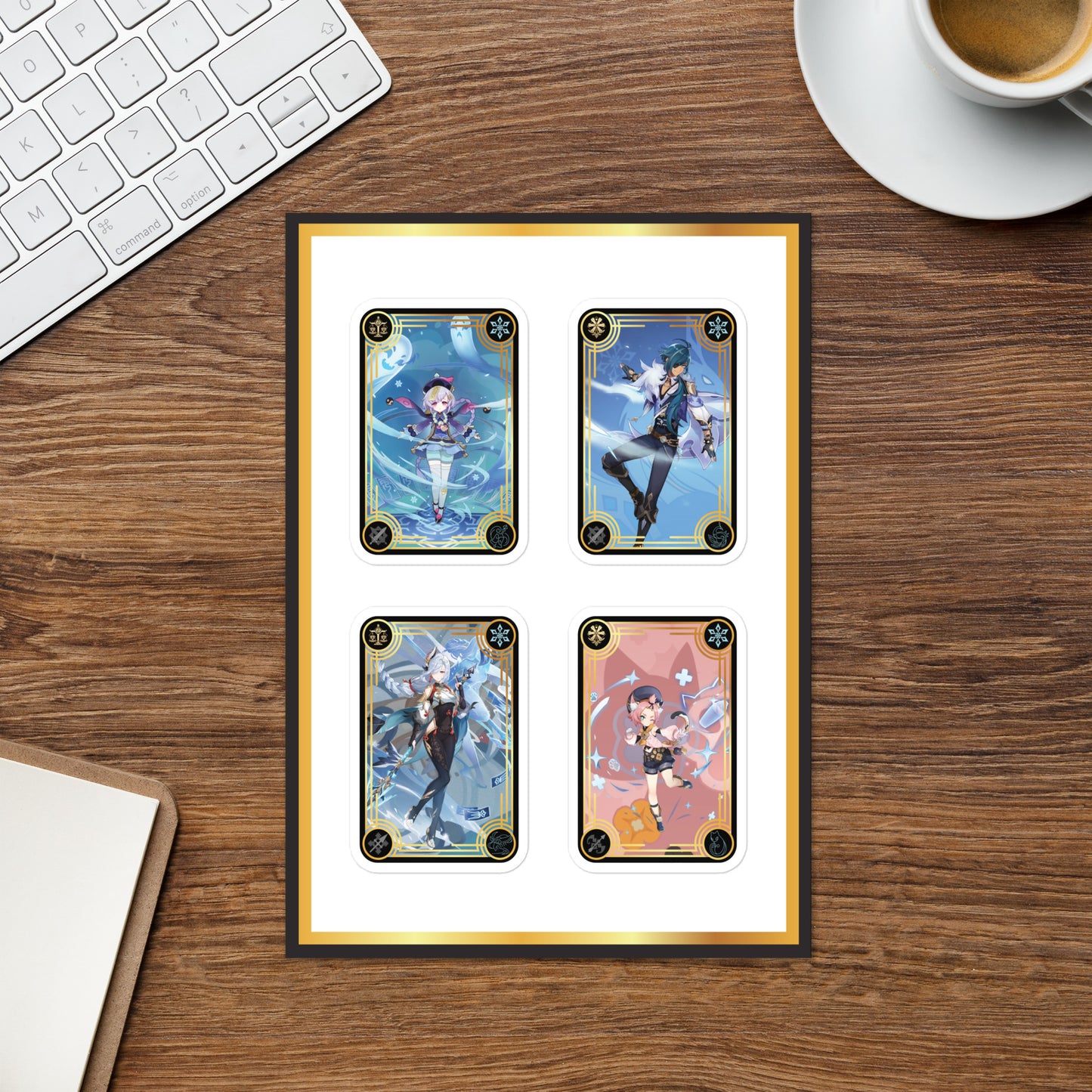 Cryo 2 - Sticker Sheet - Genshin Impact