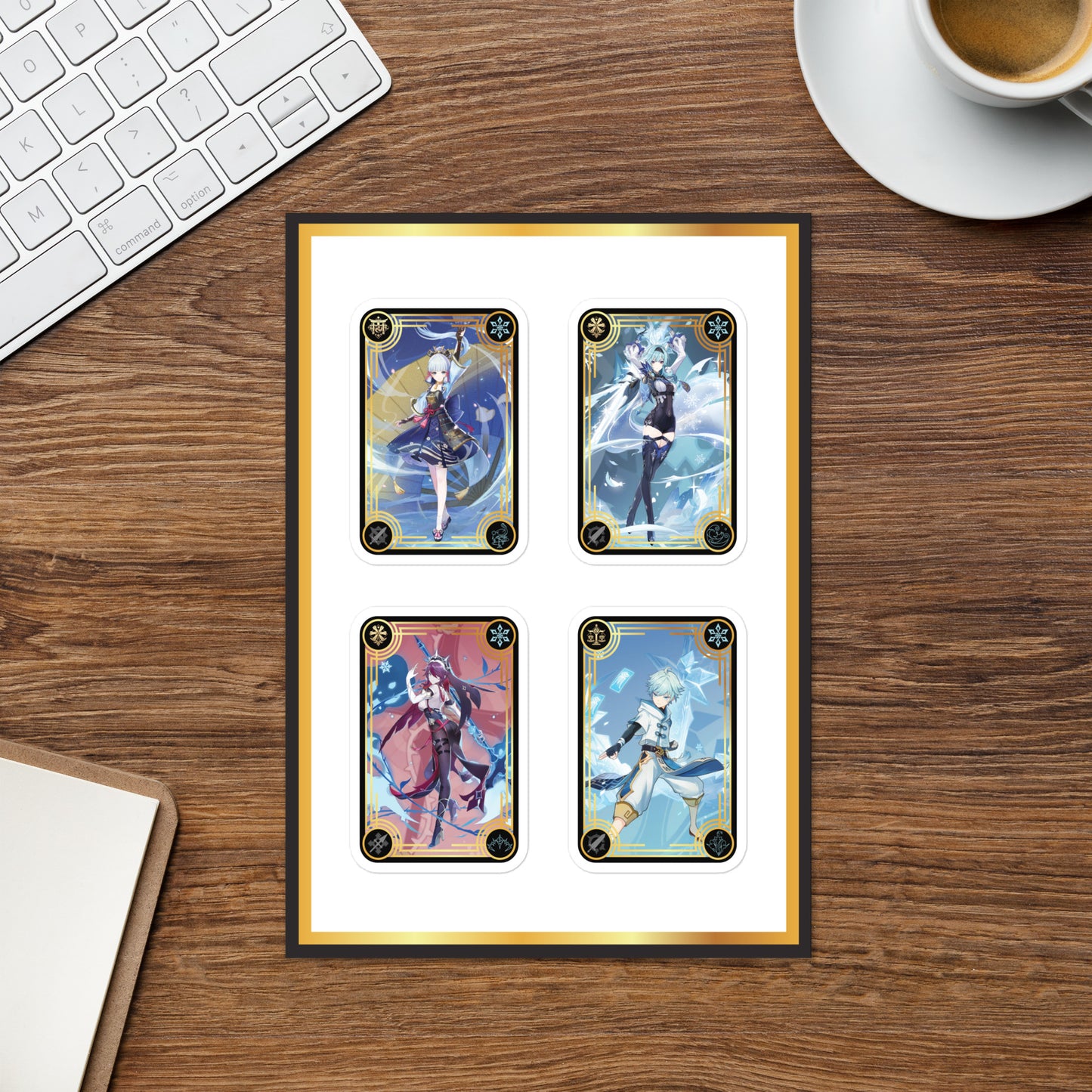 Cryo 3 - Sticker Sheet - Genshin Impact