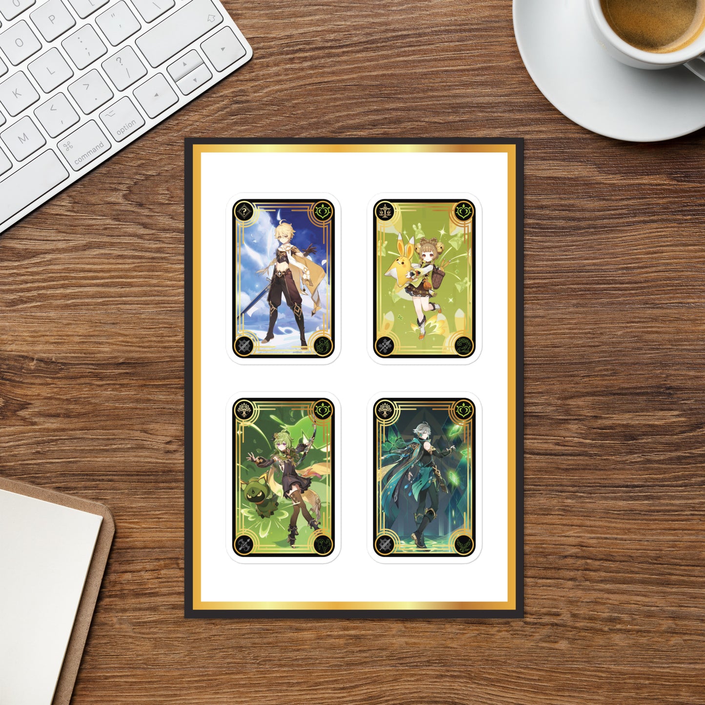 Dendro 2 - Sticker Sheet - Genshin Impact