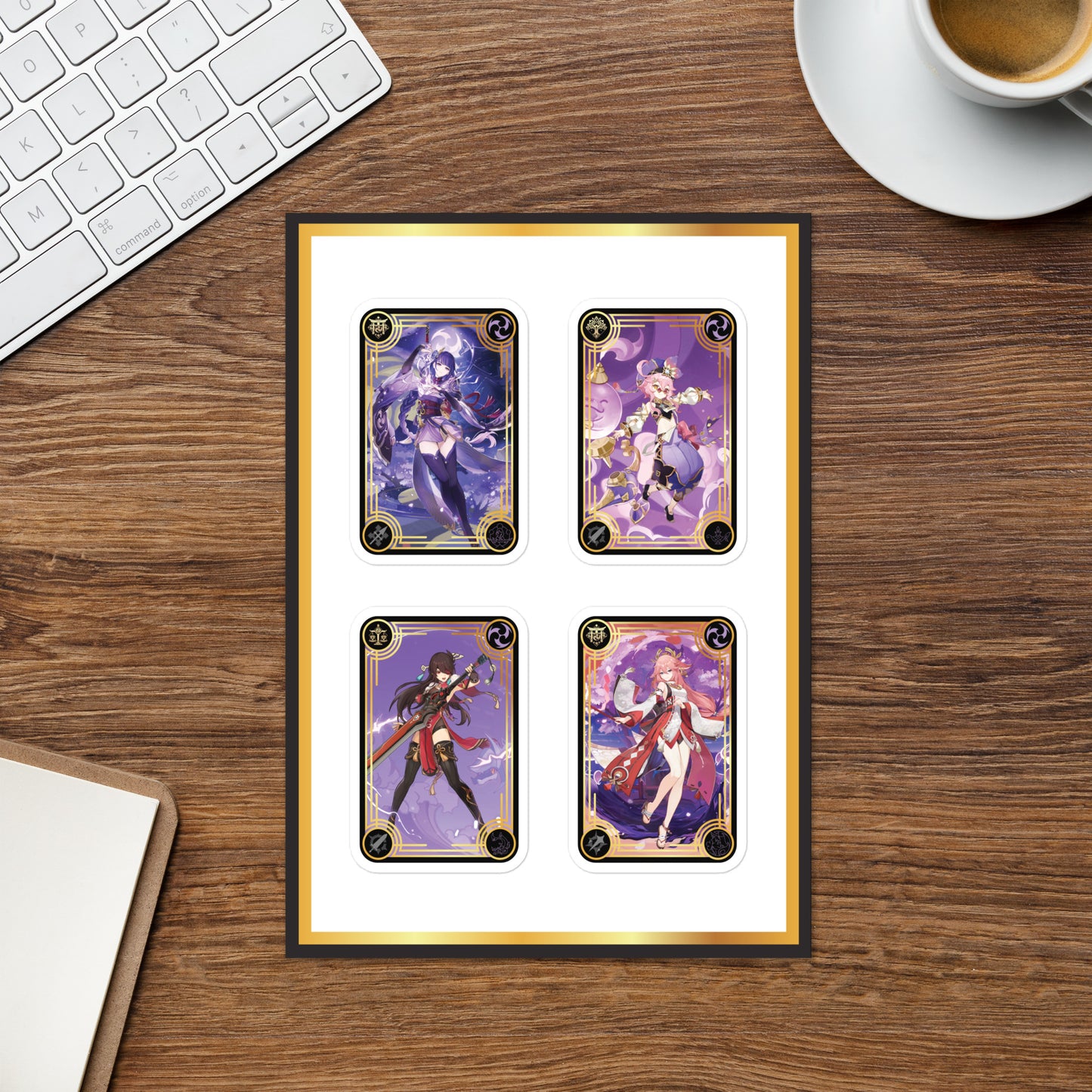 Electro 1 - Sticker Sheet - Genshin Impact