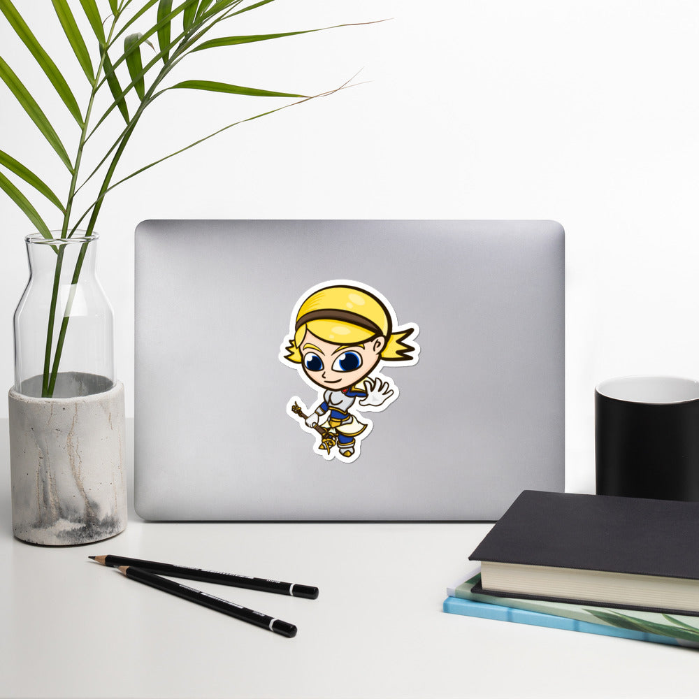 Lux, The Lady of Luminosity - Chibi Sticker