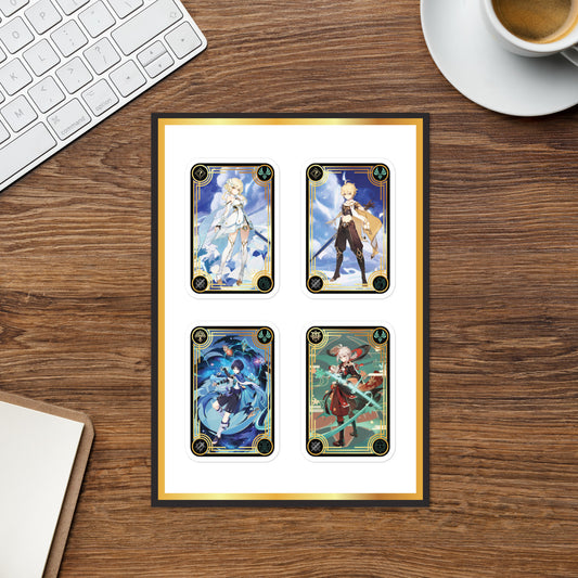 Anemo 2 - Sticker Sheet - Genshin Impact