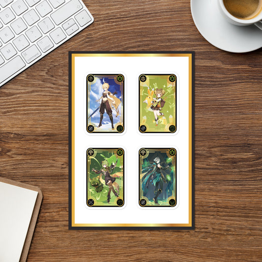 Dendro 2 - Sticker Sheet - Genshin Impact