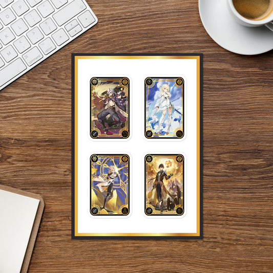 Geo 3 - Sticker Sheet - Genshin Impact