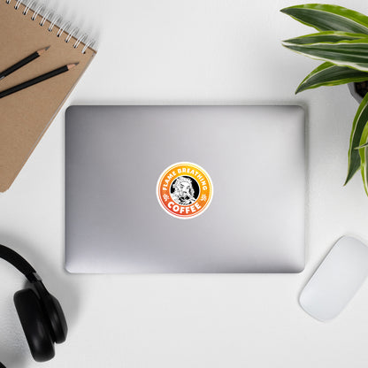 Flame Breathing Coffee - Sticker