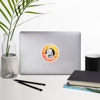 Flame Breathing Coffee - Sticker