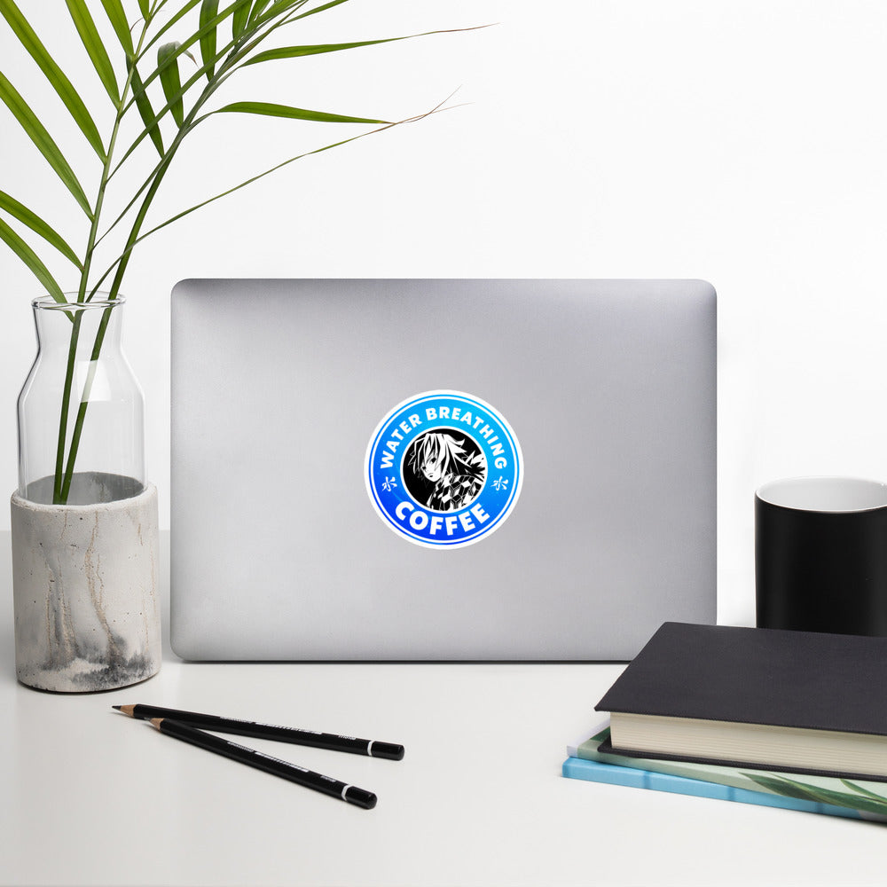 Water Breathing Coffee - Sticker