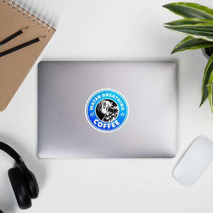 Water Breathing Coffee - Sticker