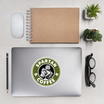 Spartan - Coffee Spoof - Sticker