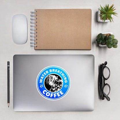 Water Breathing Coffee - Sticker