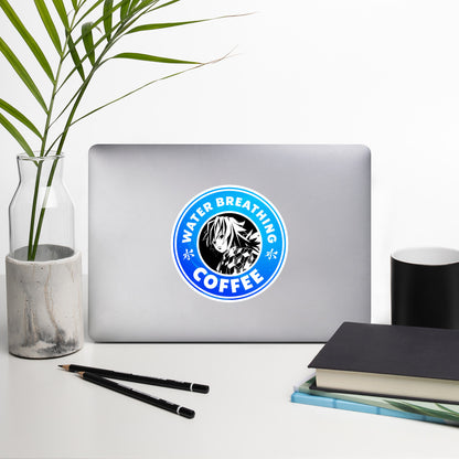 Water Breathing Coffee - Sticker