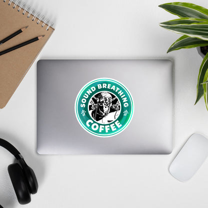 Sound Breathing Coffee - Sticker