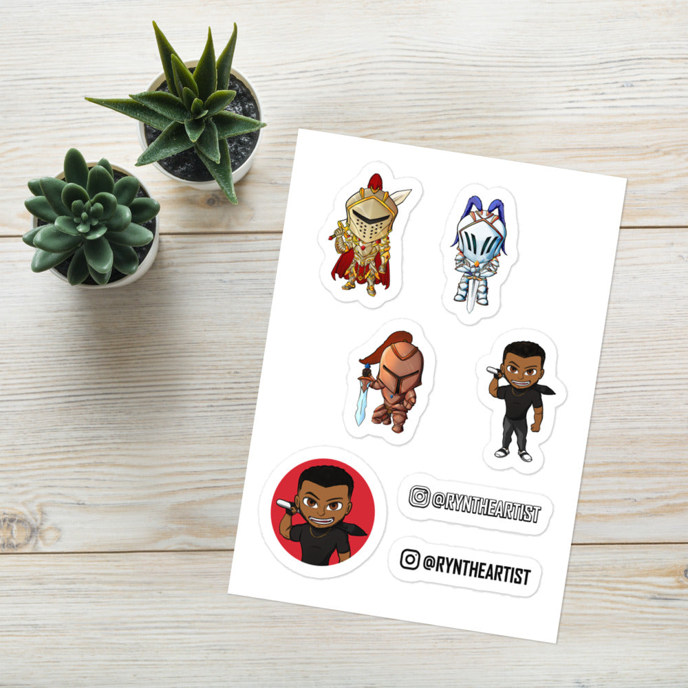 RynTheArtist Sticker Sheet