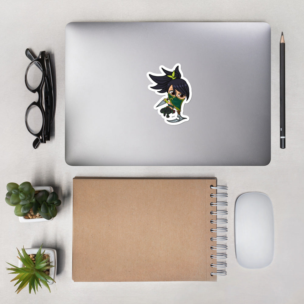Akali, The Rogue Assassin - Chibi Sticker