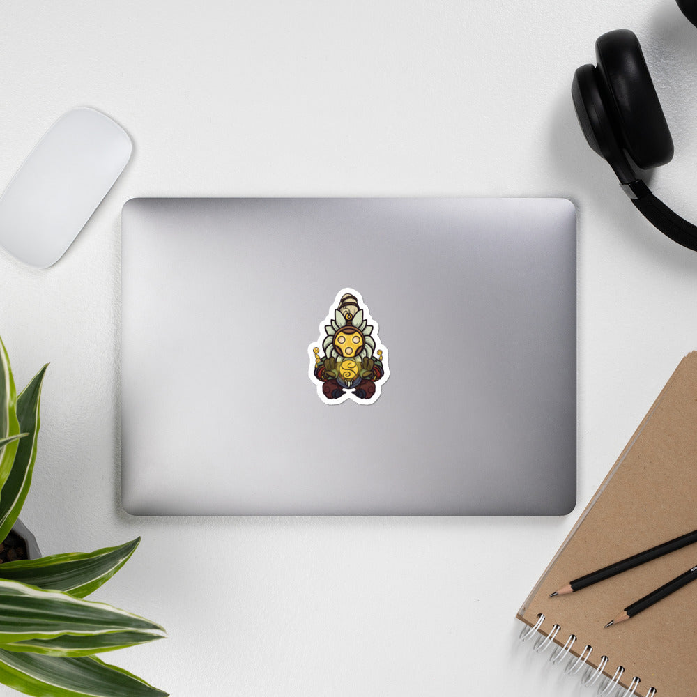 Bard, The Wandering Caretaker - Chibi Sticker