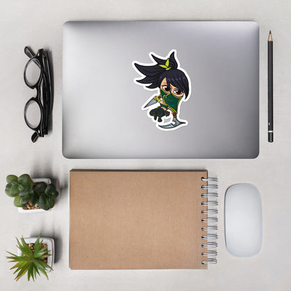Akali, The Rogue Assassin - Chibi Sticker