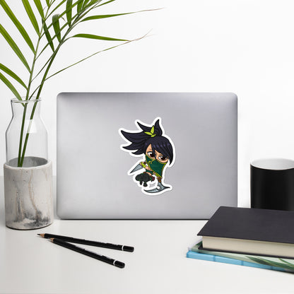 Akali, The Rogue Assassin - Chibi Sticker