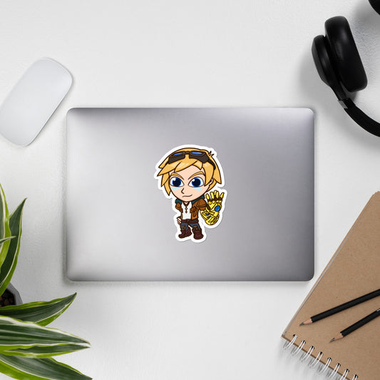 Ezreal, The Prodigal Explorer - Chibi Sticker