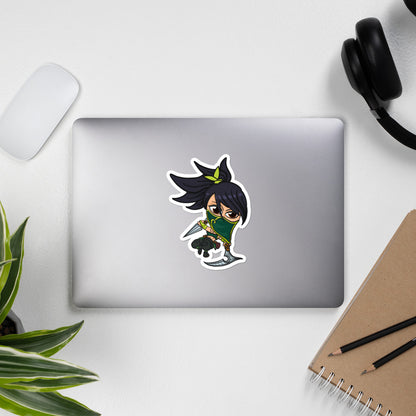 Akali, The Rogue Assassin - Chibi Sticker