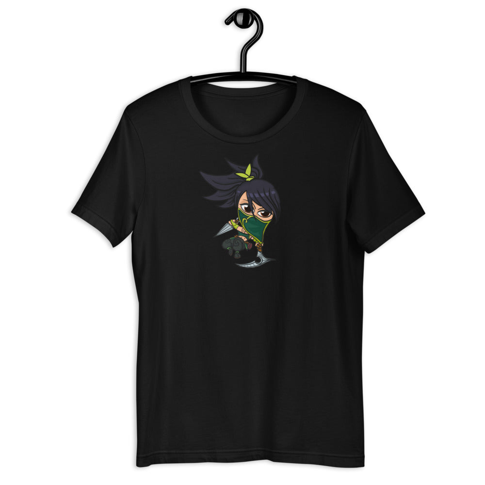 Akali, The Rogue Assassin - Chibi Shirt Design