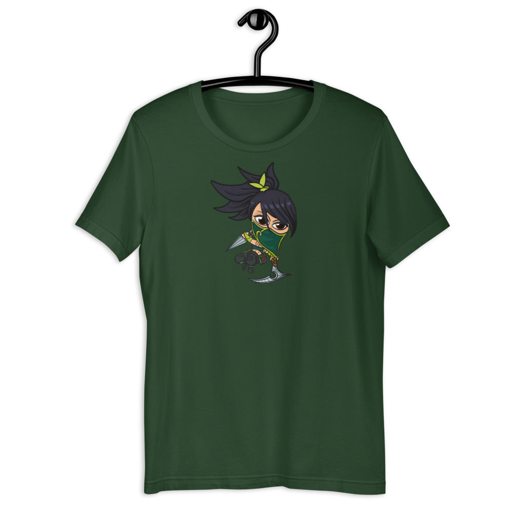 Akali, The Rogue Assassin - Chibi Shirt Design