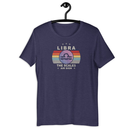 Libra Air Sign Astrology Zodiac Retro Vintage Element