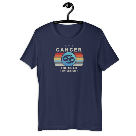 Cancer Water Sign Astrology Zodiac Retro Vintage Element
