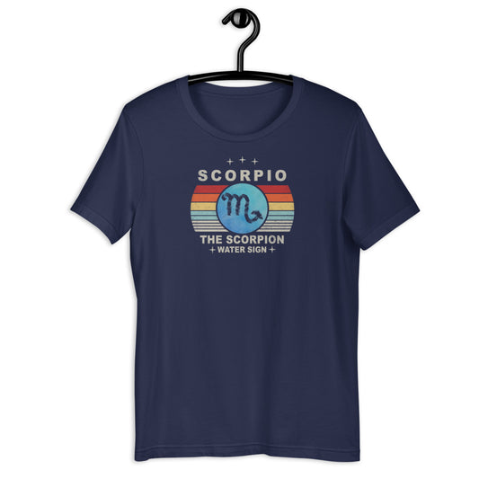 Scorpio Water Sign Astrology Zodiac Retro Vintage Element