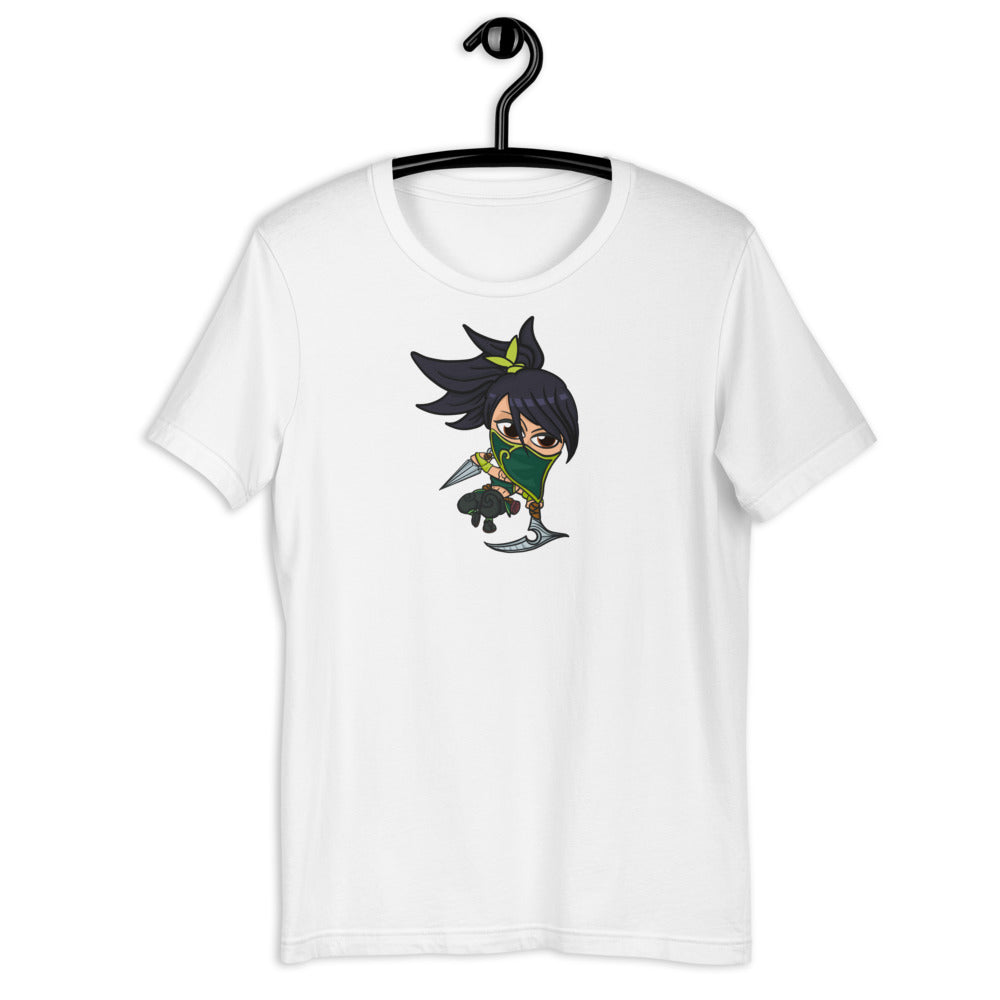 Akali, The Rogue Assassin - Chibi Shirt Design